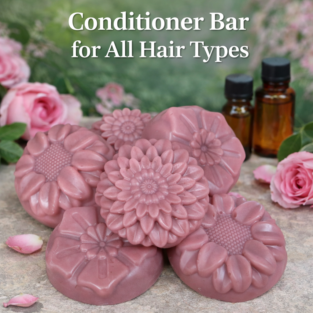 Solid Conditioner - Ylang Ylang & Rose Geranium
