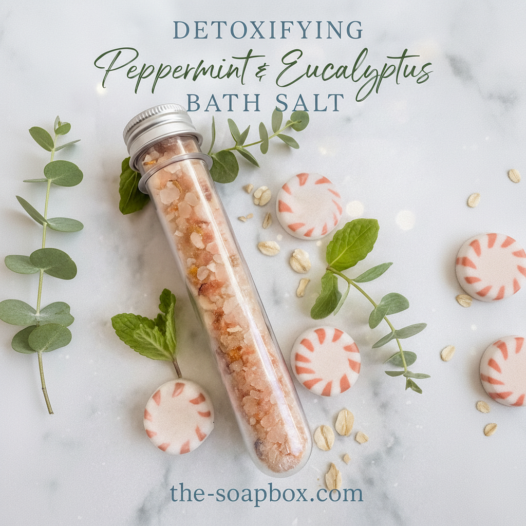 Detoxifying Peppermint & Eucalyptus Bath Salt