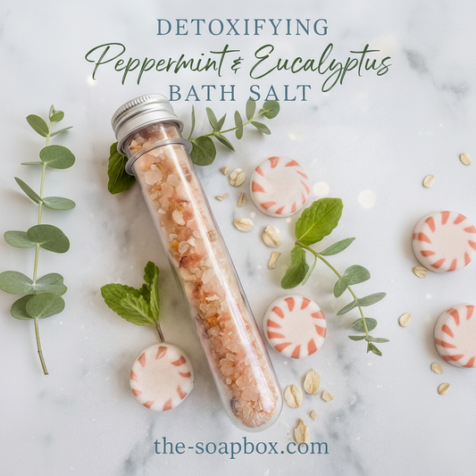 Detoxifying Peppermint & Eucalyptus Bath Salt