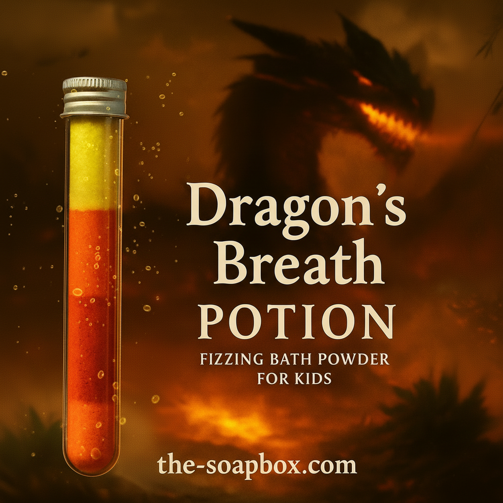 Dragon's Breath  Fizzing Bath Potion