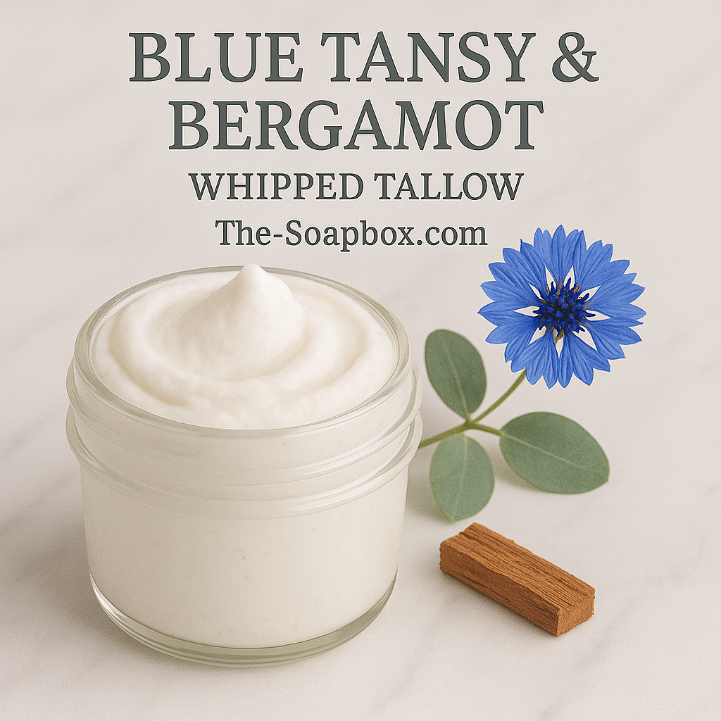 Whipped Tallow - Blue Tansy & Bergamot