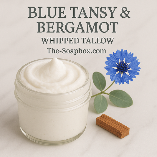 Whipped Tallow - Blue Tansy & Bergamot