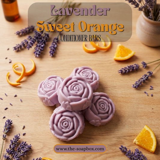 Solid Conditioner - Lavender & Sweet Orange